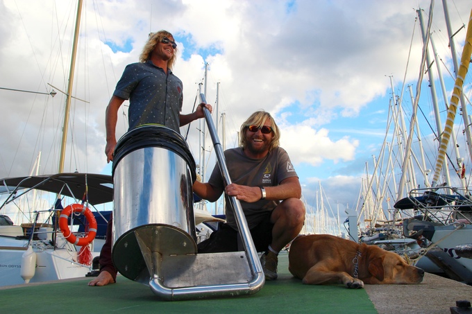 Sea bins tackling marine litter