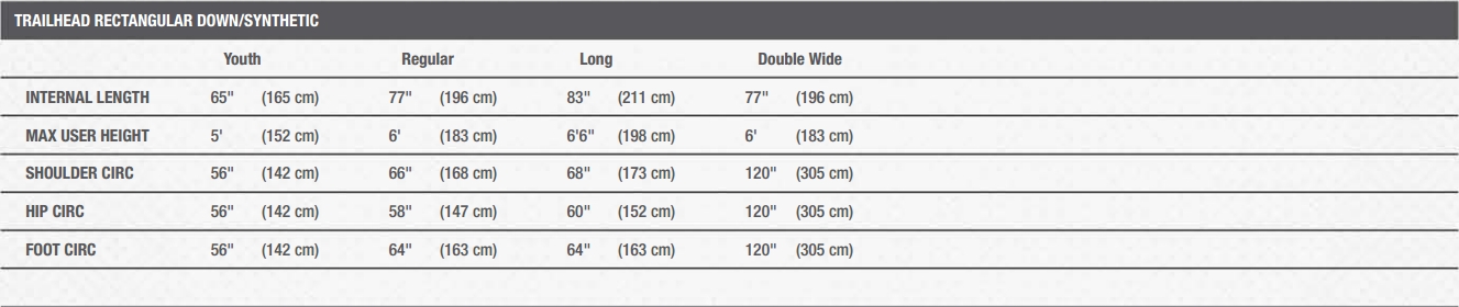 North Face Xs Size Chart