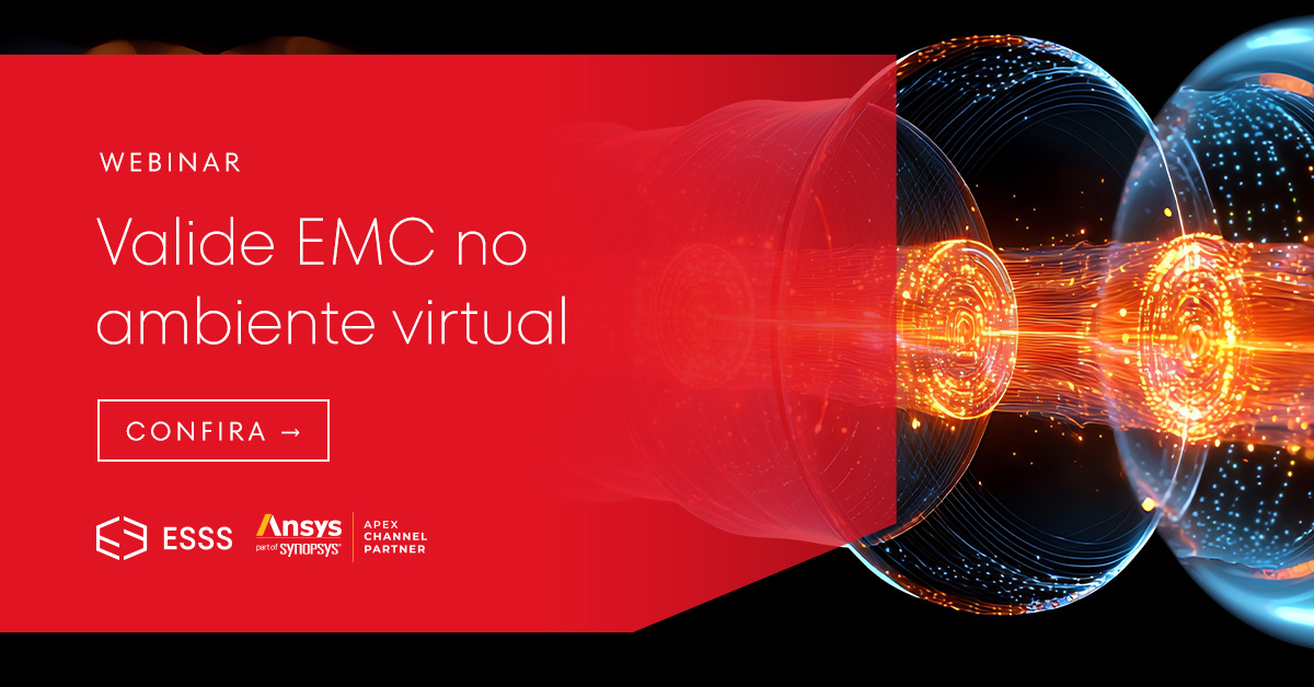 Simulação EMC: do componente ao sistema completo | Webinar ESSS