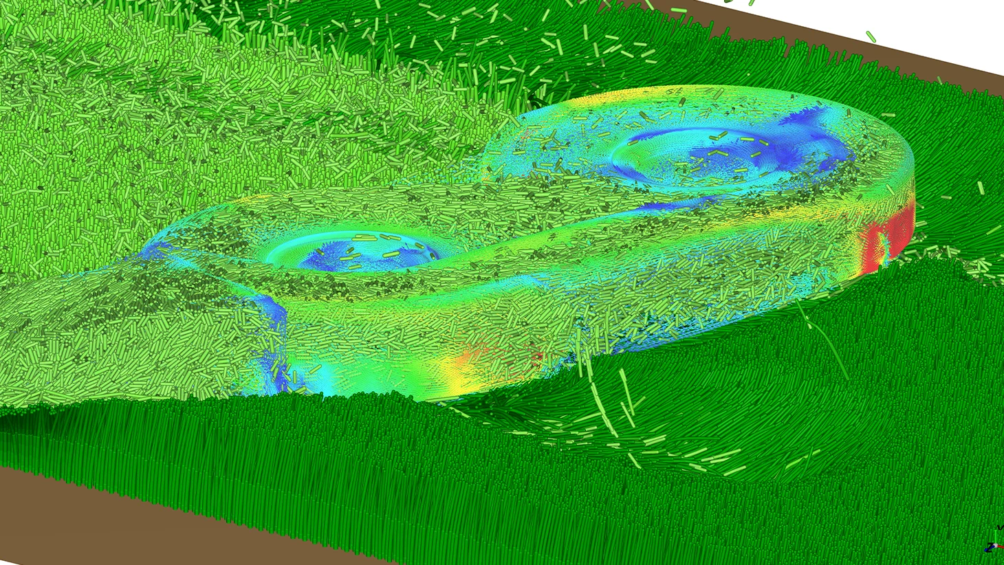 Ansys Rocky™: la simulazione DEM dei materiali granulari e particellari