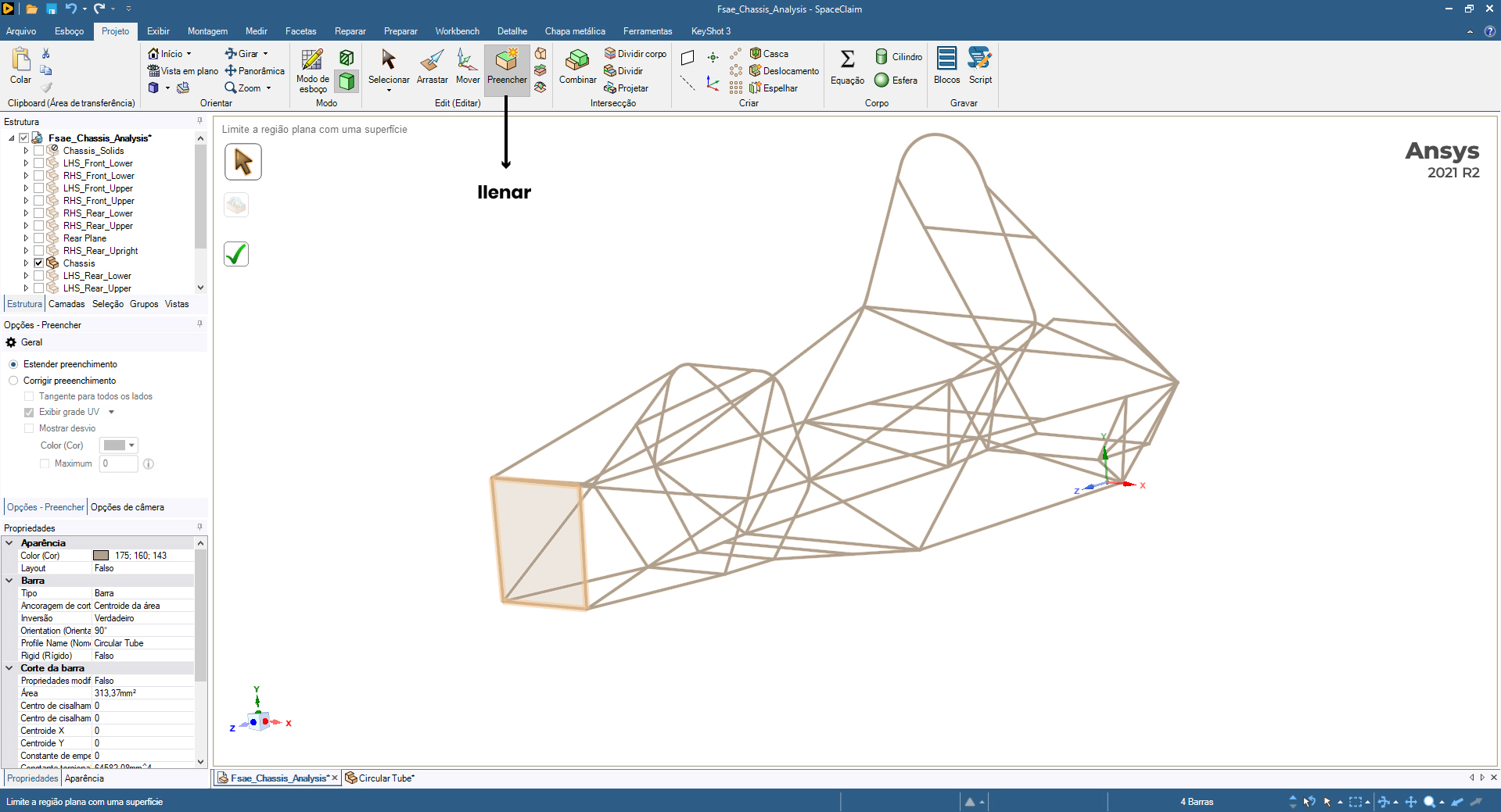 simulación computacional para equipos de competición baja sae