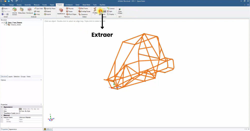 ansys spaceclaim fea