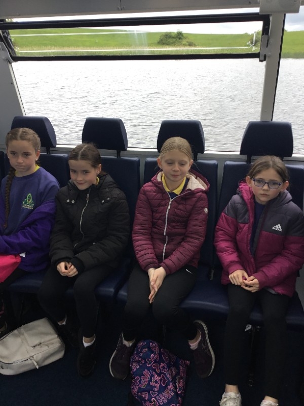 On the boat to Devenish Island