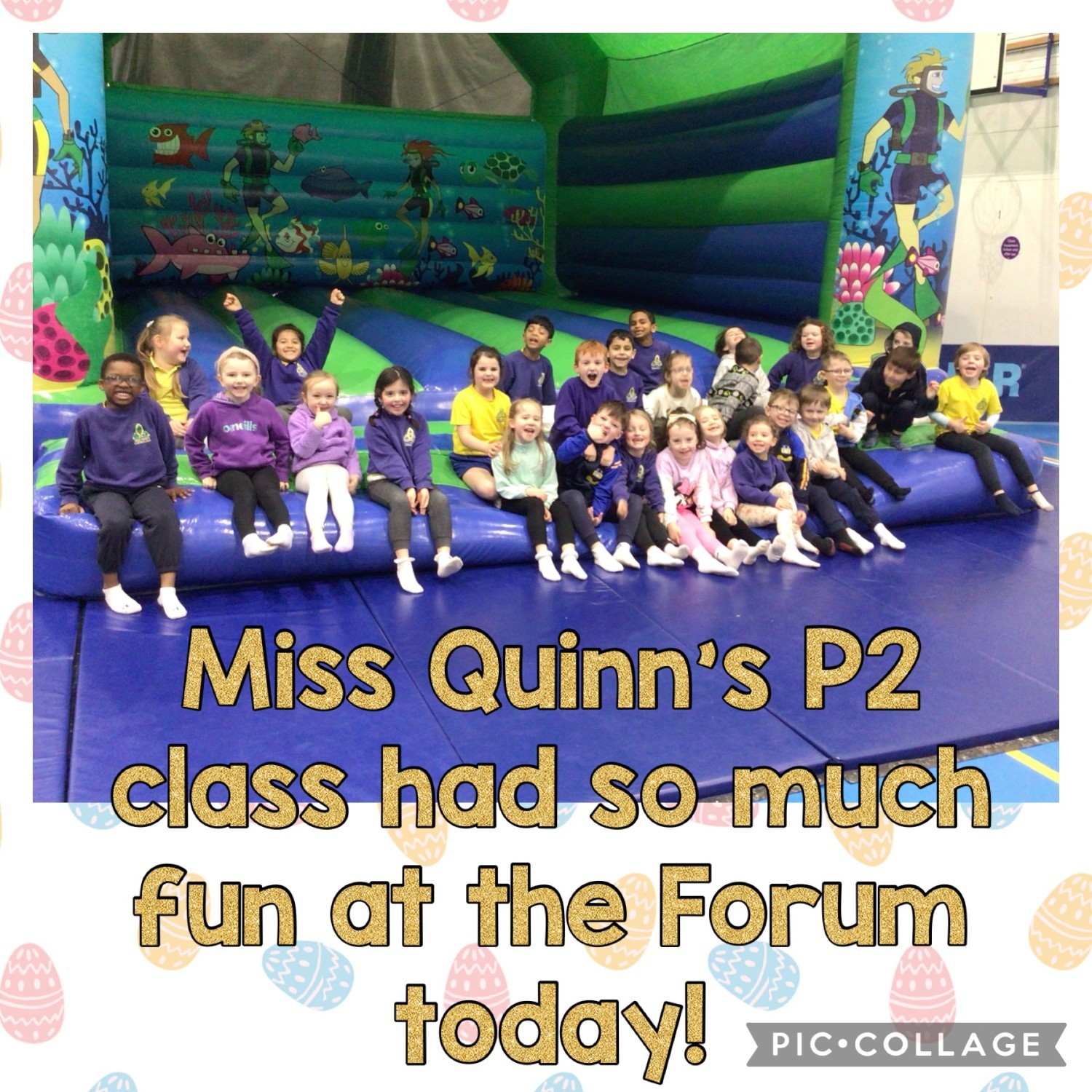 Miss Quinn's class had a fantastic time at the Forum today for winning the competition for best attendance. 🥳🤩