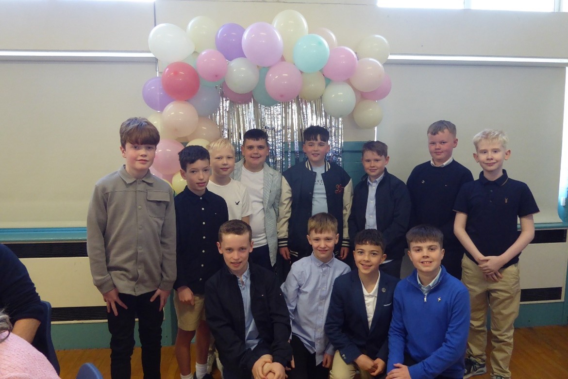 P7 confirmation party.🎈🍰