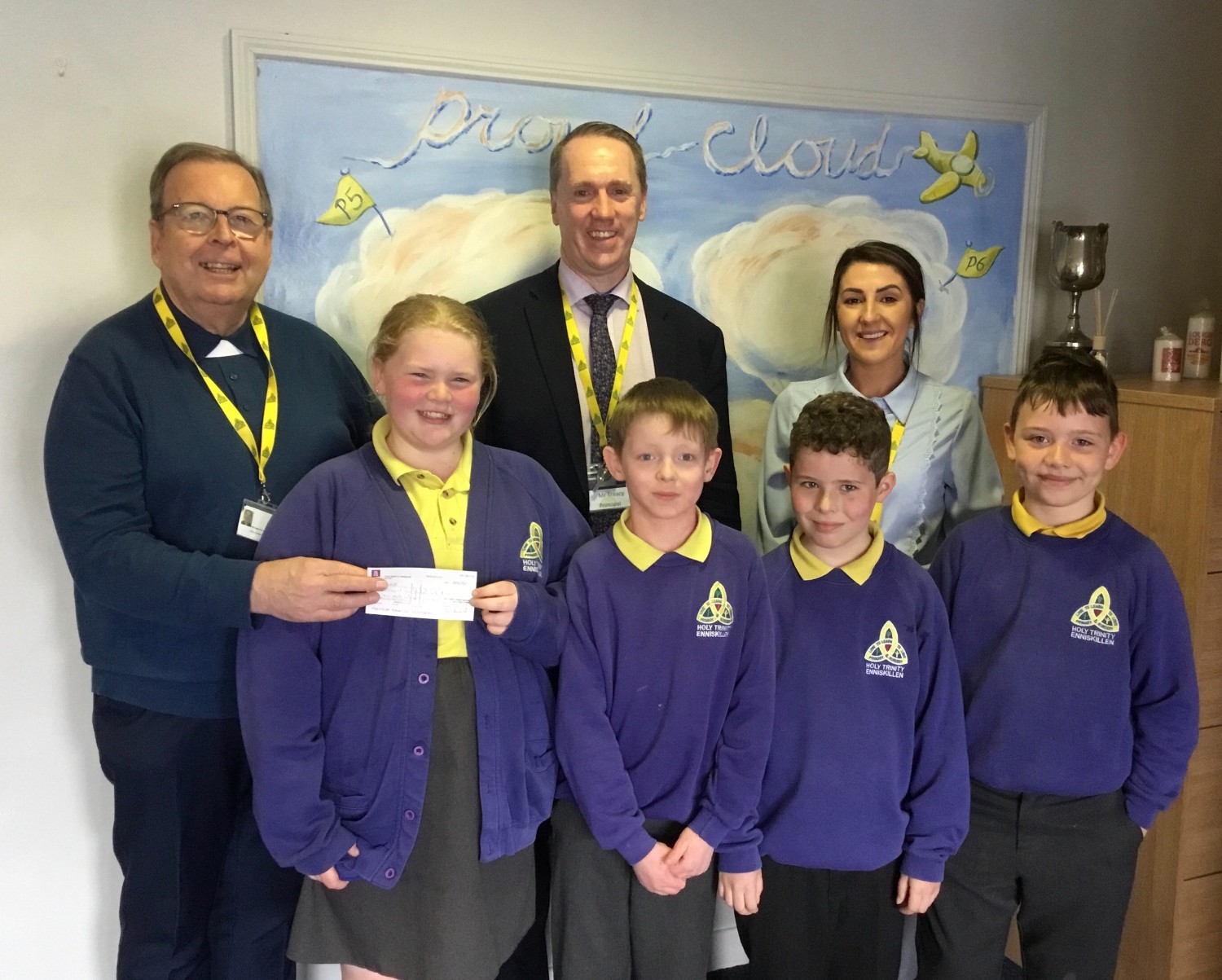 Holy Trinity recently presented a cheque to Trocaire for £1,437.74. Deacon Martin accepted the cheque on behalf of Trocaire.