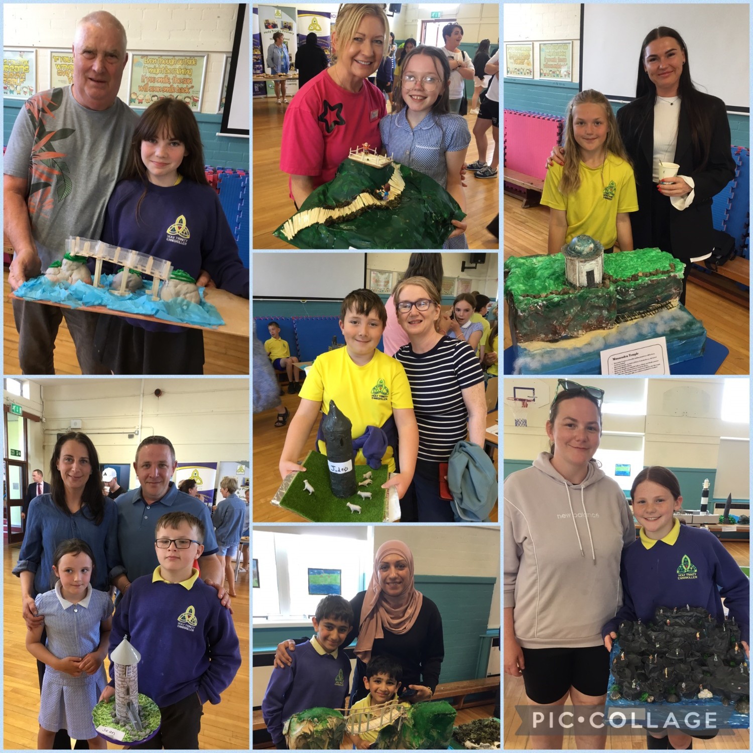 P7 landmark display.