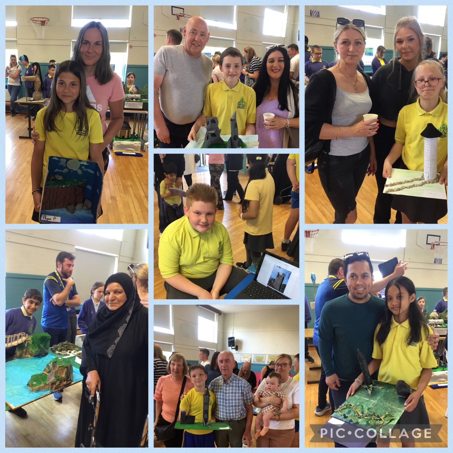 P7 landmark display.