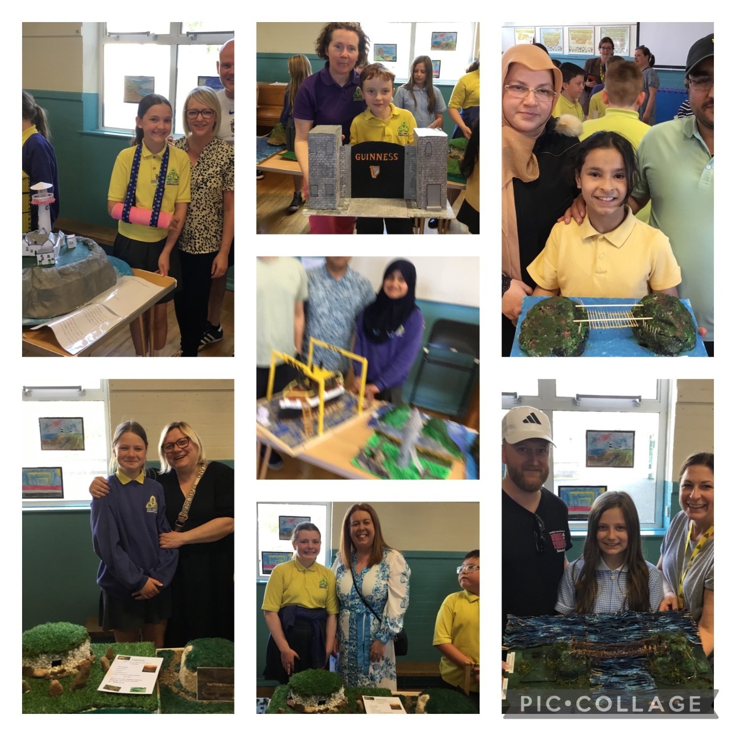 P7 landmark display.