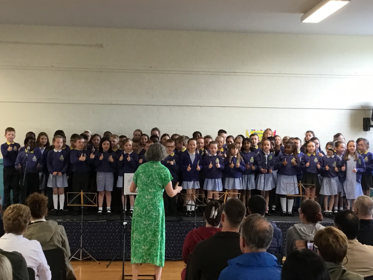 Holy Trinity Junior Choir, led by Mrs Kirke.