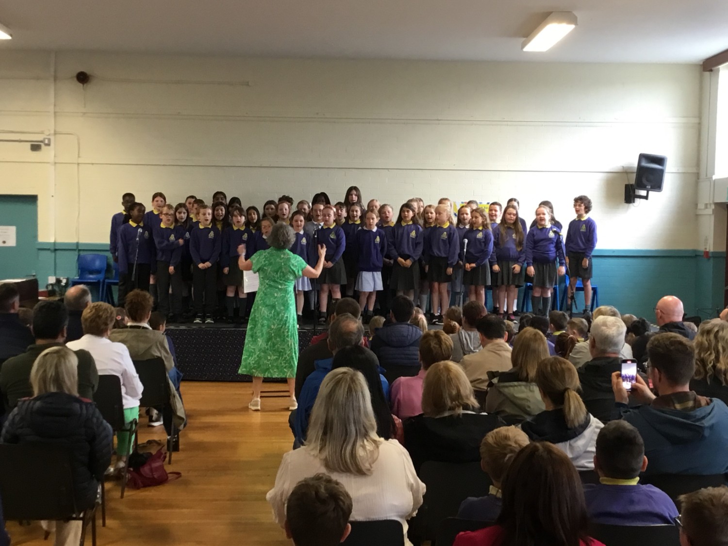 Holy Trinity Senior Choir, led by Mrs Kirke.