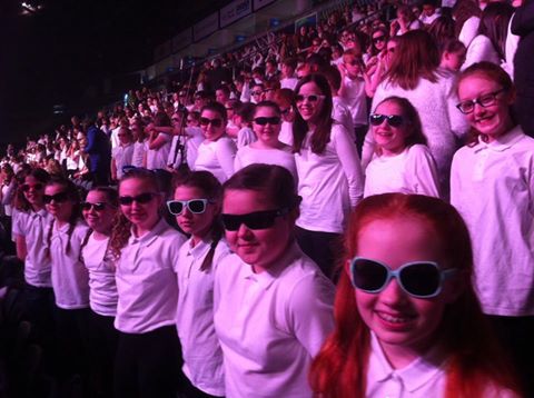 P6 & P7 Choir at the SSE