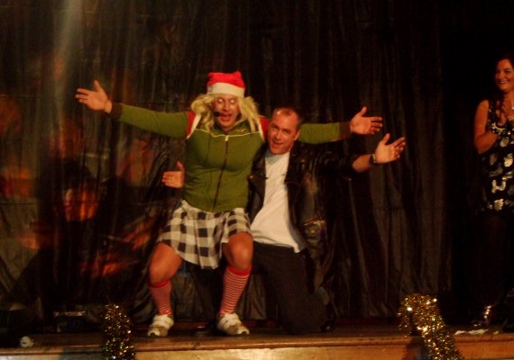 Mr Ross & Mr Barron in Teacher act