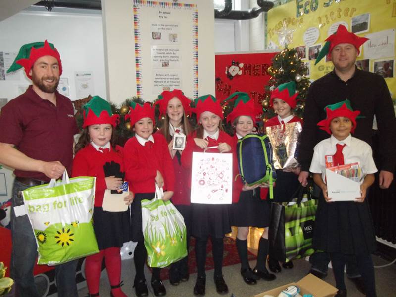 Christmas Hampers for the Welcome Trust