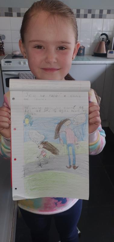 Rudaí a rinne Katie Louise