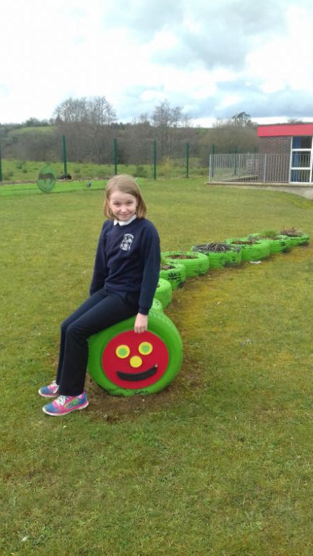 Hi I'm Sinead. I love being part of our Eco-school Club!