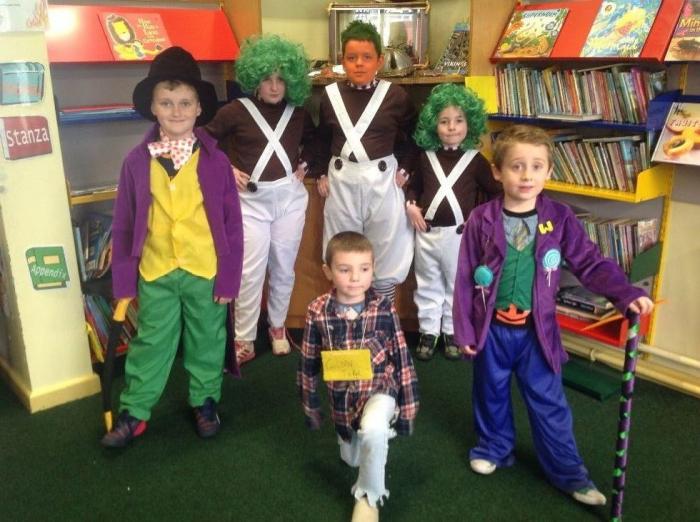 Our Charlie and the Chocolate Factory crew!