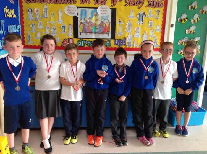 Sack Race Winners