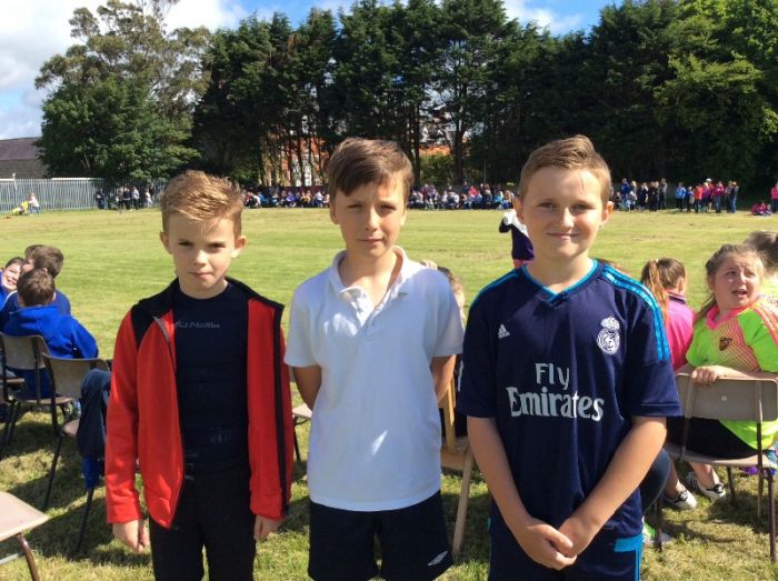 Boy's sprint winners