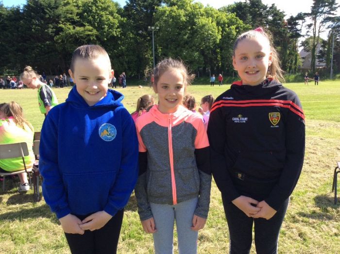 Girl's sprint winners