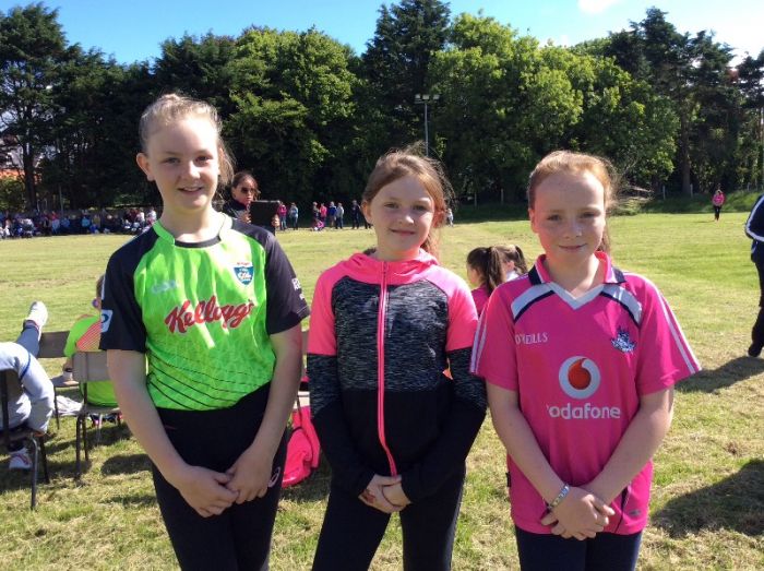 Girl's sprint winners