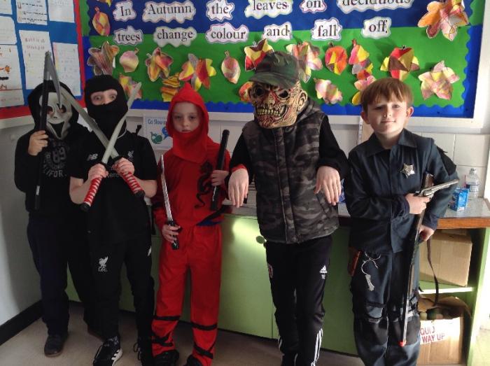 Scary characters who you wouldn't want to meet on a dark night!!
