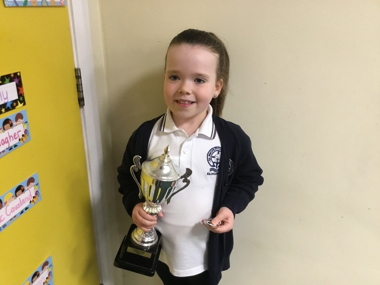 Congratulations Caitlin on your recent Irish dancing success.