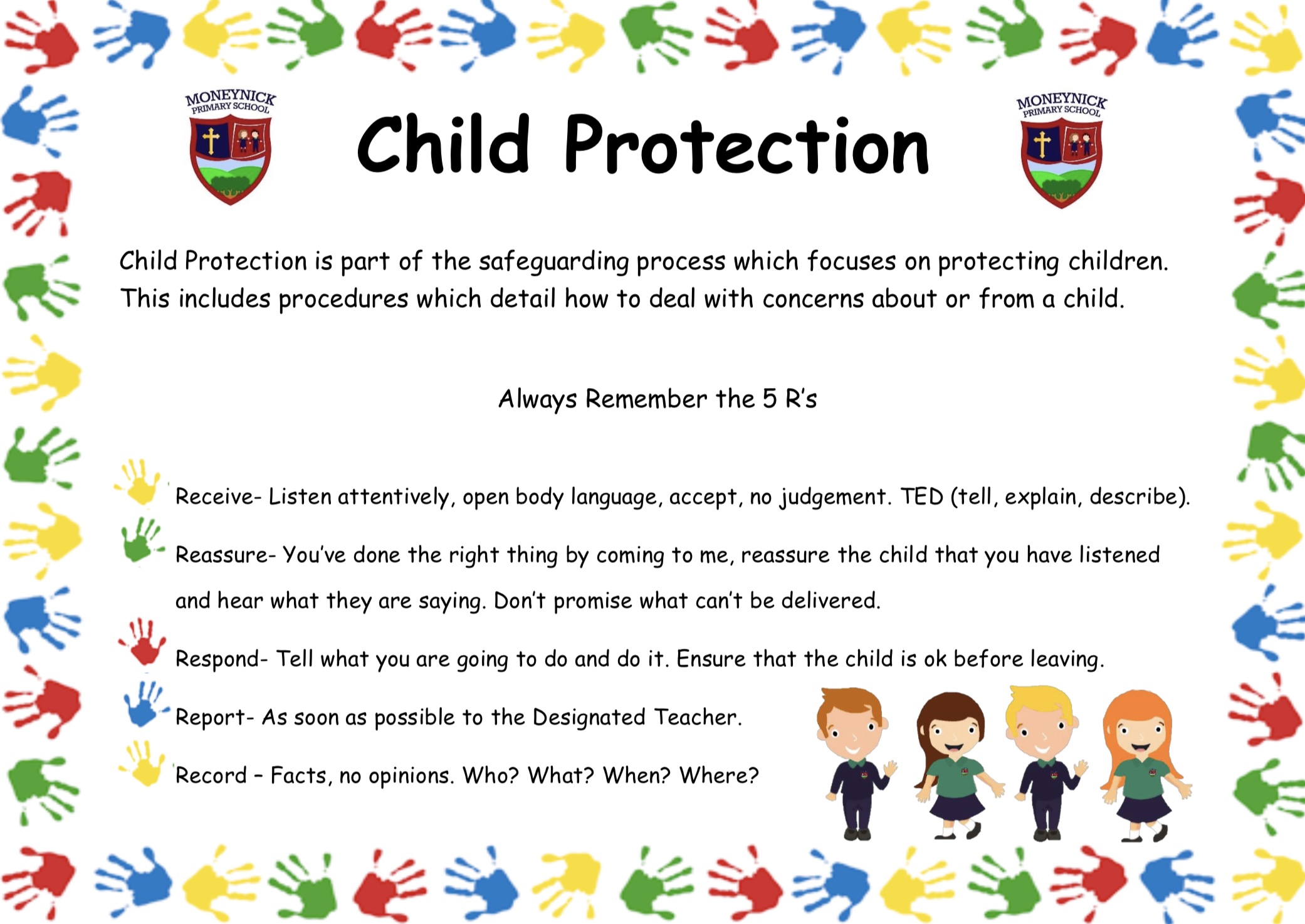 The 5 R\'s of Child Protection