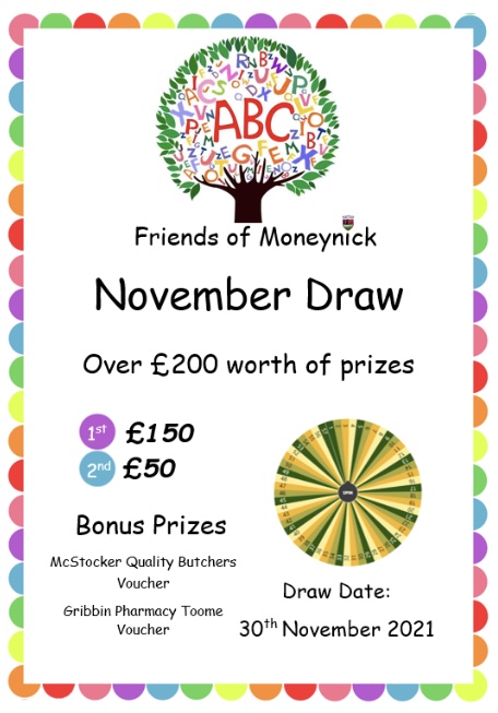 November Draw Prizes
