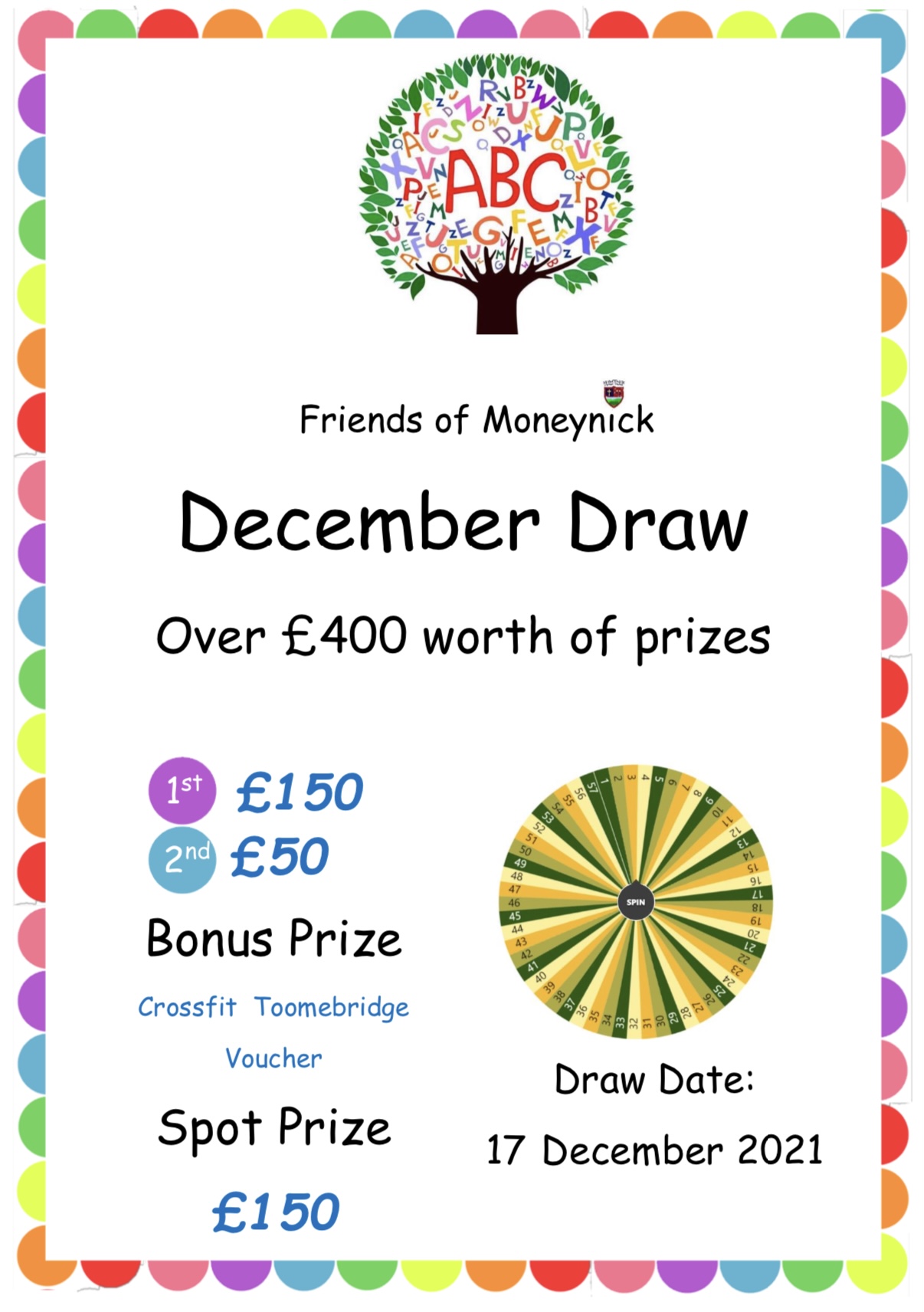 December Monthly Draw