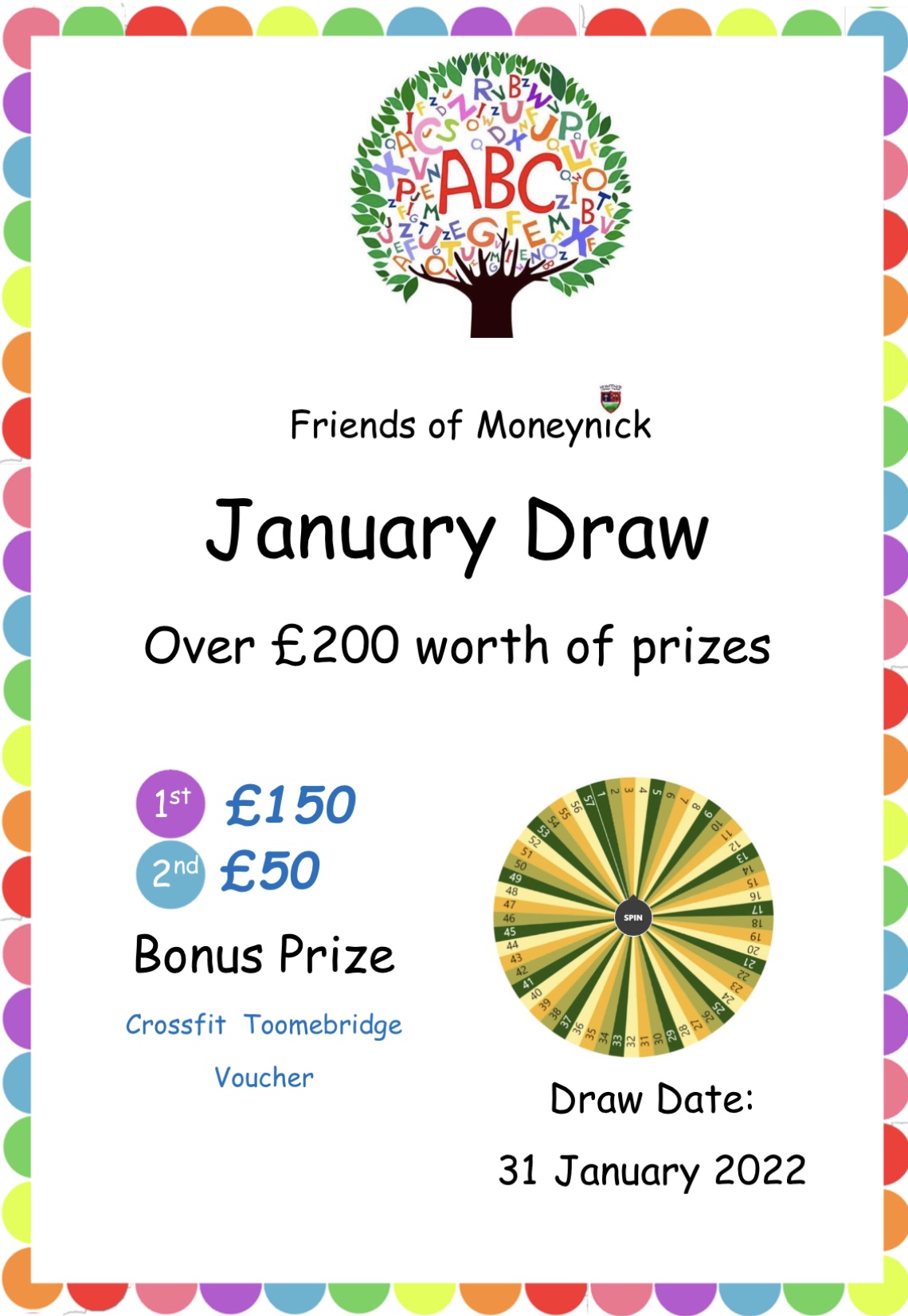 January monthly draw