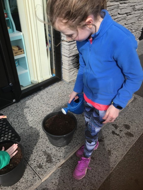 A little drop will do.