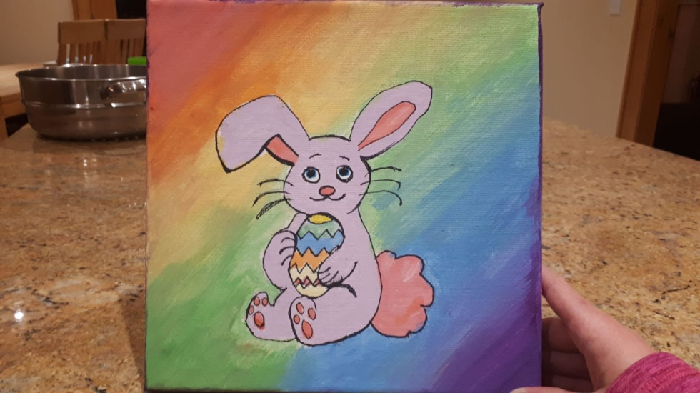 I hope the Easter Bunny leaves lots of eggs in your garden.🐰