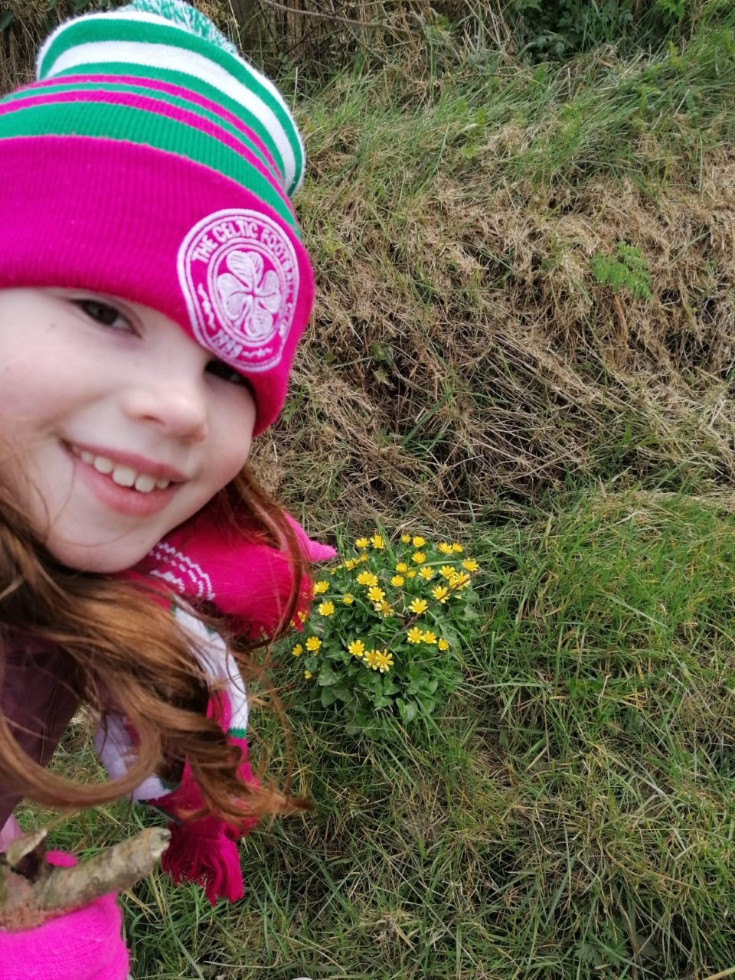 We are happy to see Spring.