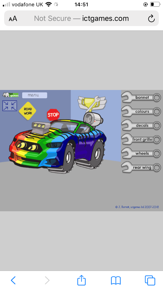 Saorla getting creative on ictgames.com !