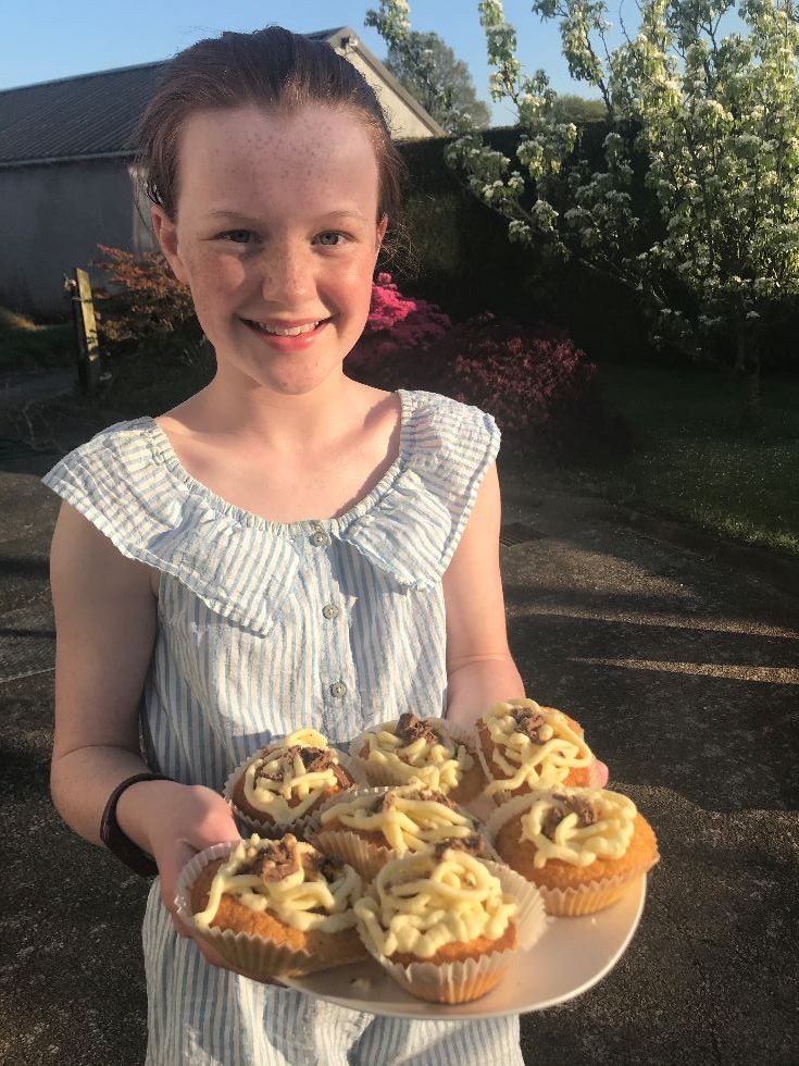 The final masterpiece! They look delicious! #maryberry