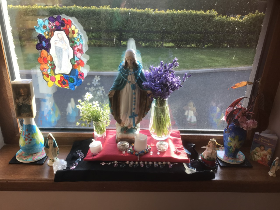Our Lady Queen of Heaven pray for us.