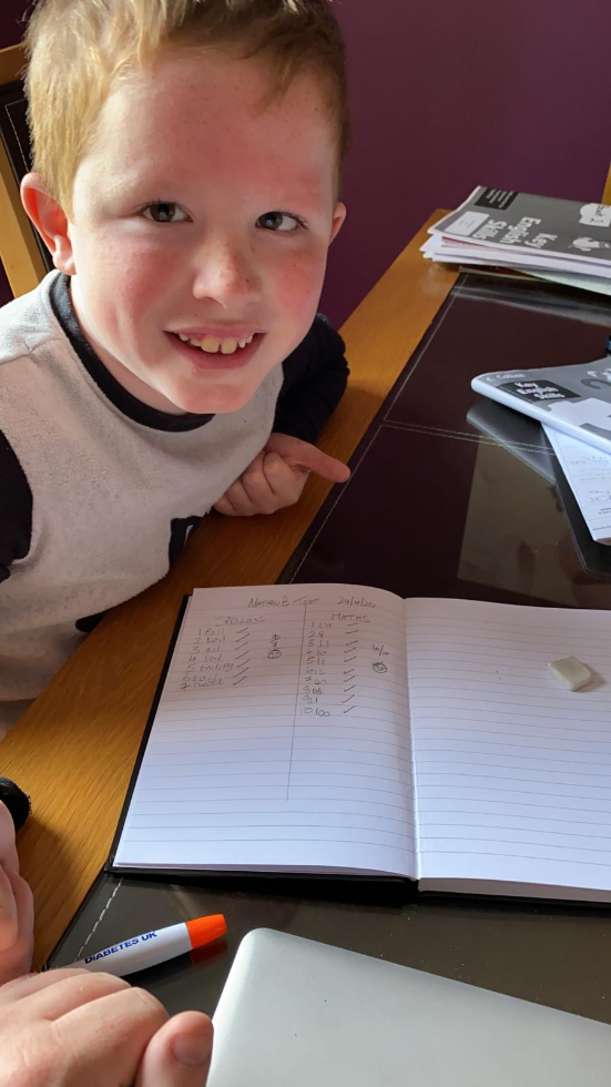 Home Learning is always fun.
