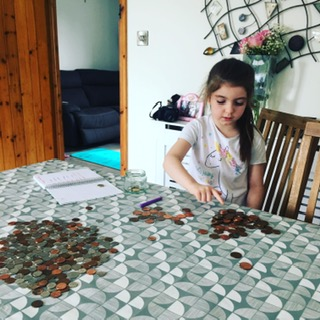 Real life maths. Oh I wish I had as much cash! #countthecash