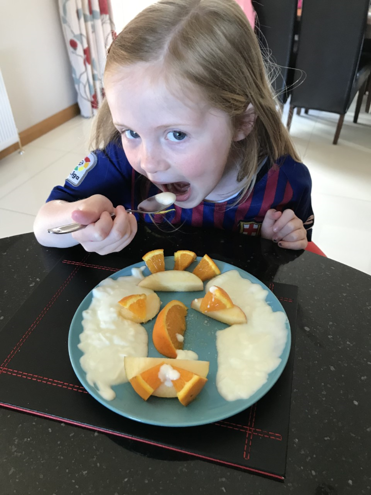 Healthy snack. #fiveaday