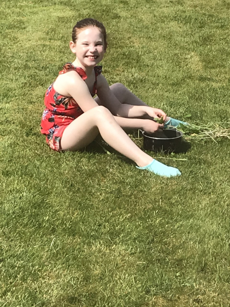 Outdoor learning using nature's treasures. #forestschool