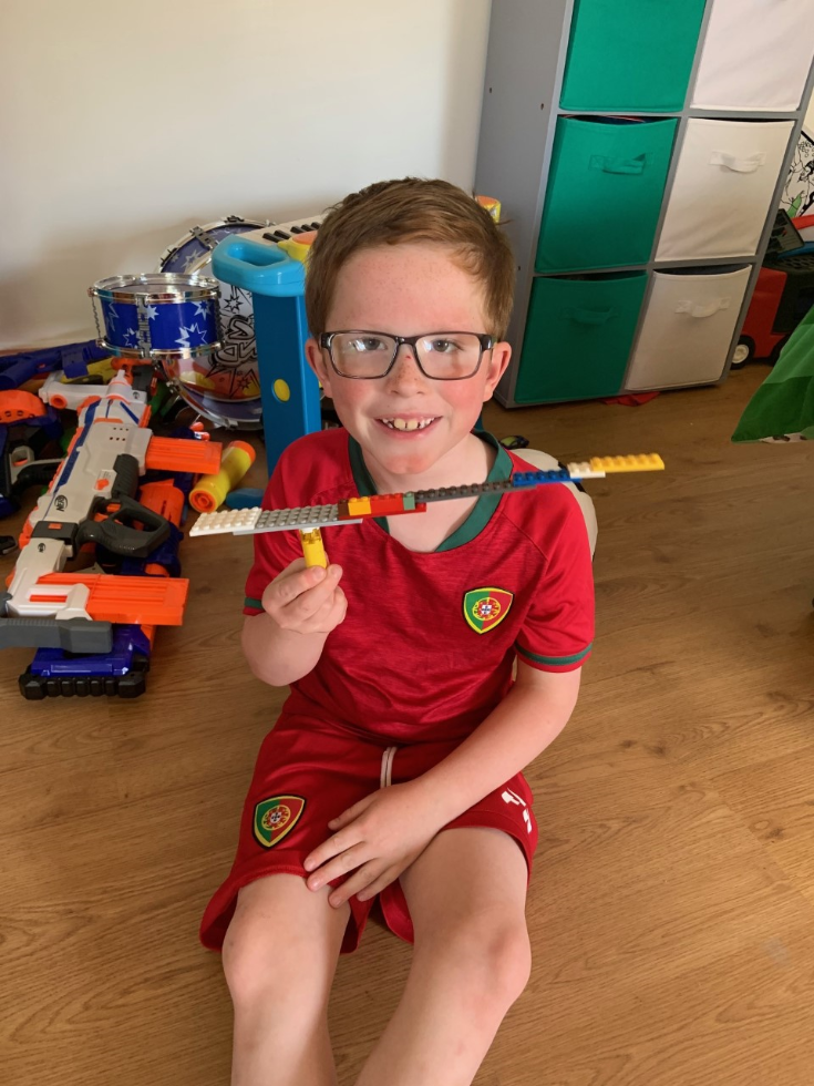 Lego + time + creativity = lots of fun.