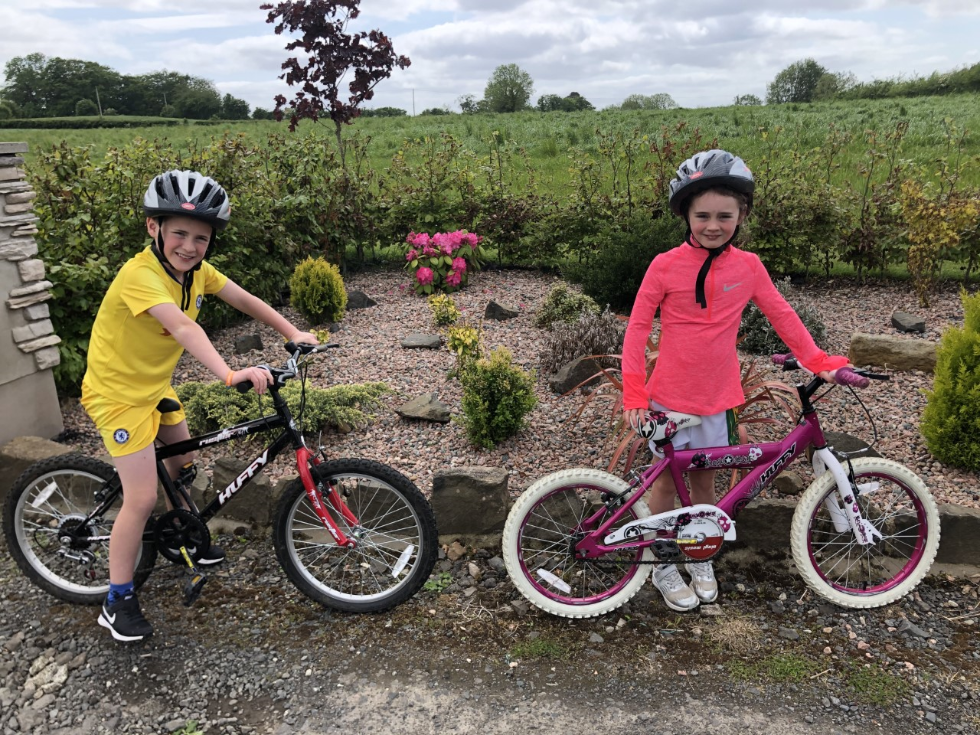 A beautiful day for a cycle. #Sustrans