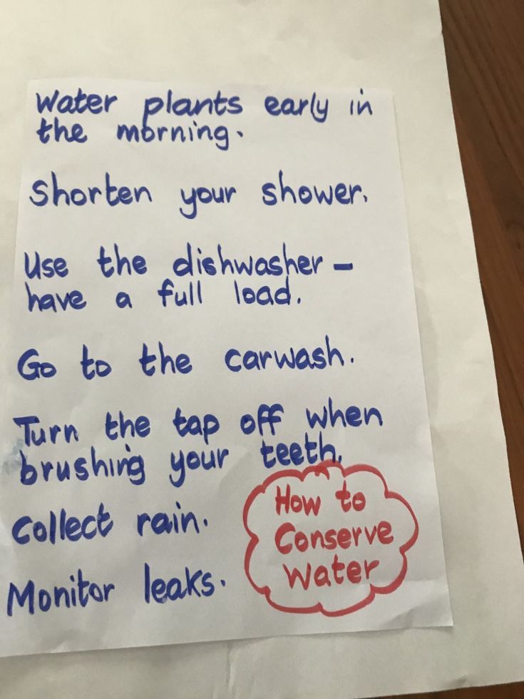 A great list of ideas on how we should save water. #conservewater