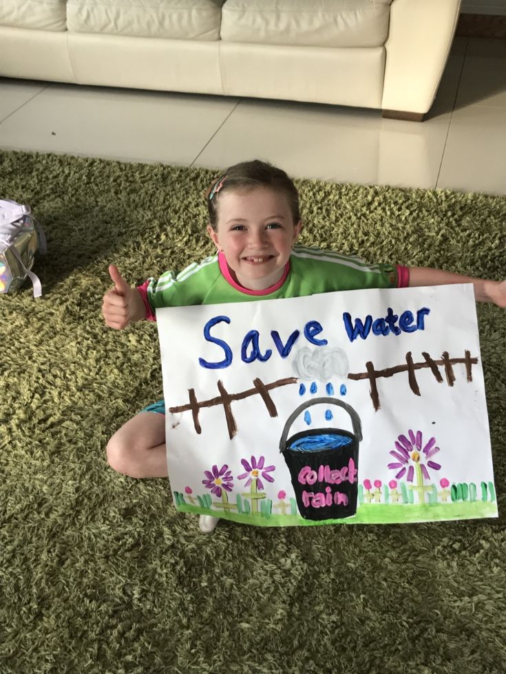 You have completed the challenge with style. #savewater