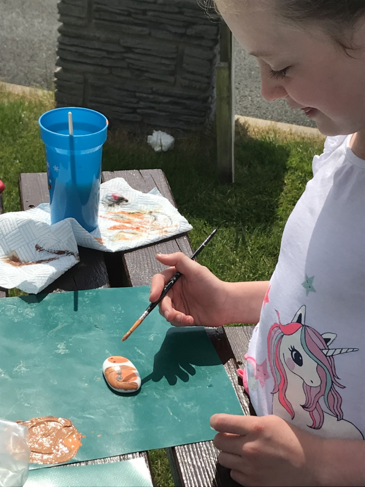 Art is best on sunny days!!!