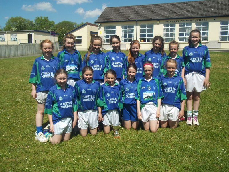 Girls team for Paddy Morgan Cup June 2013
