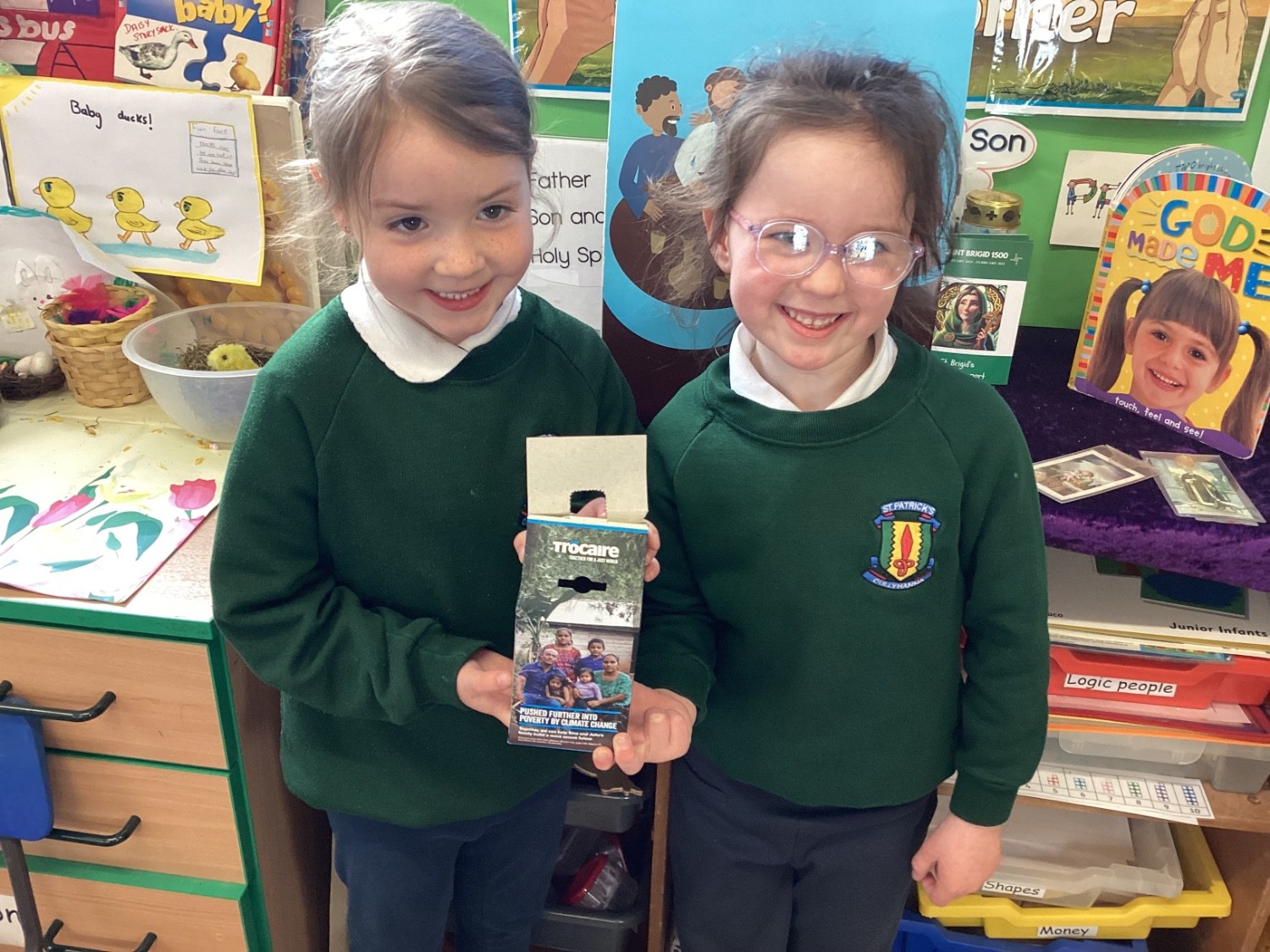 We will leave the money up to the Chapel.
