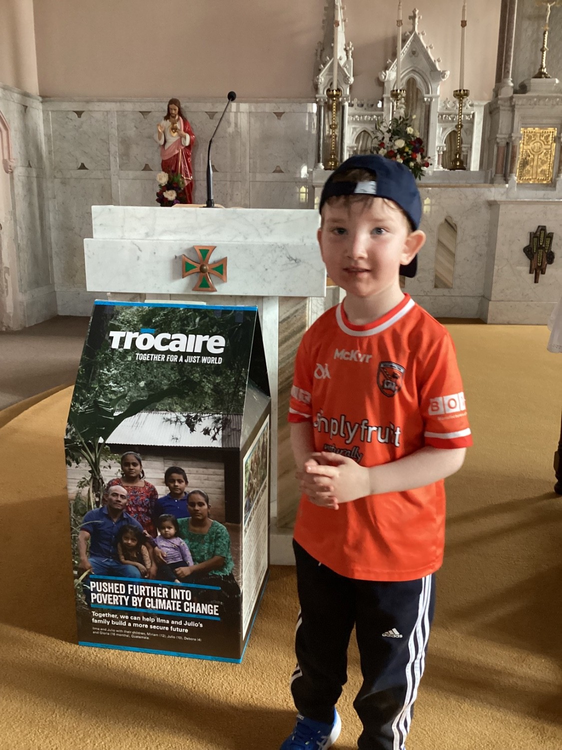 Look at the big Trocaire Box.