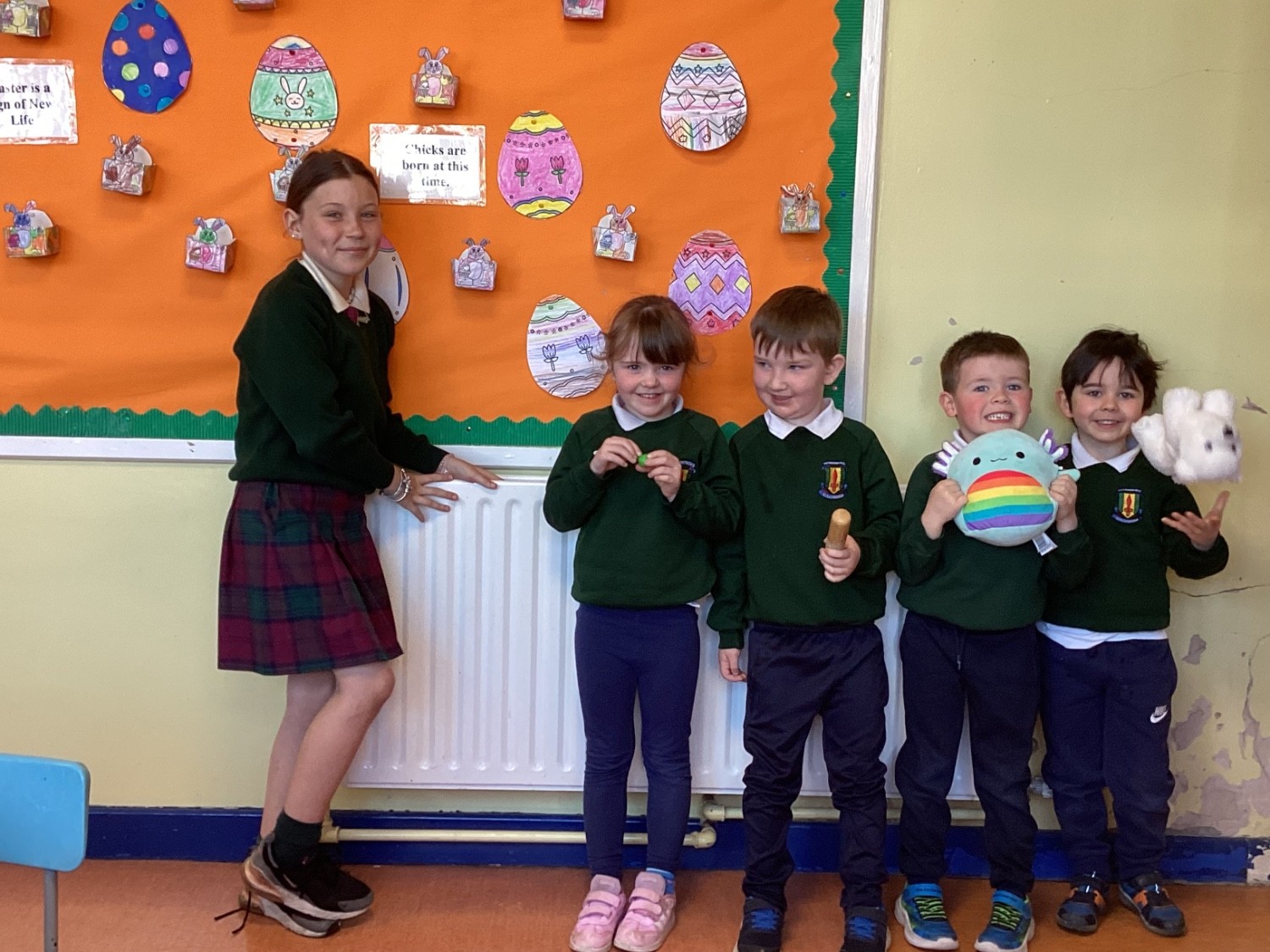The Primary Six children helped us find Opposites.